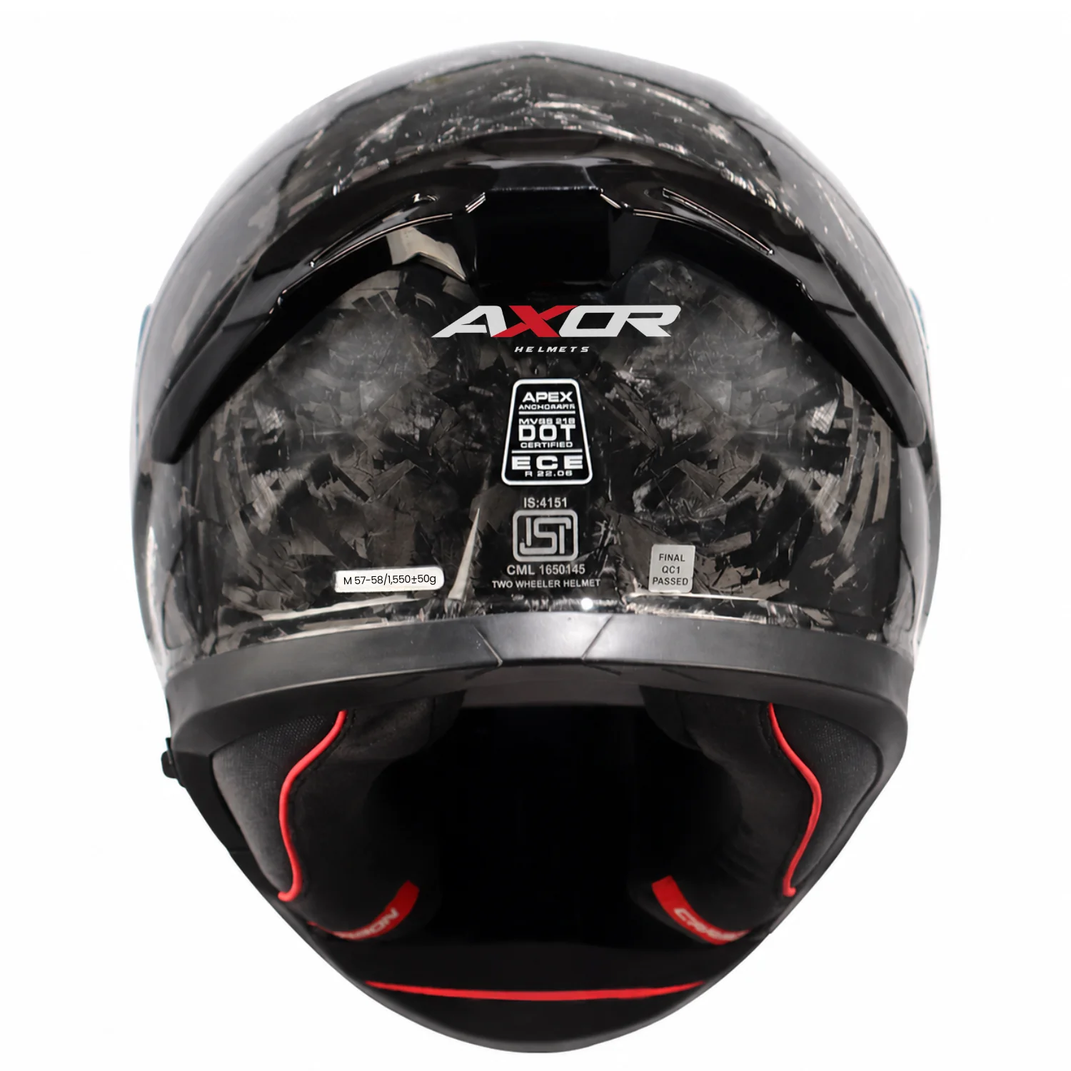 Apex Forged Carbon Helmet - Image 7
