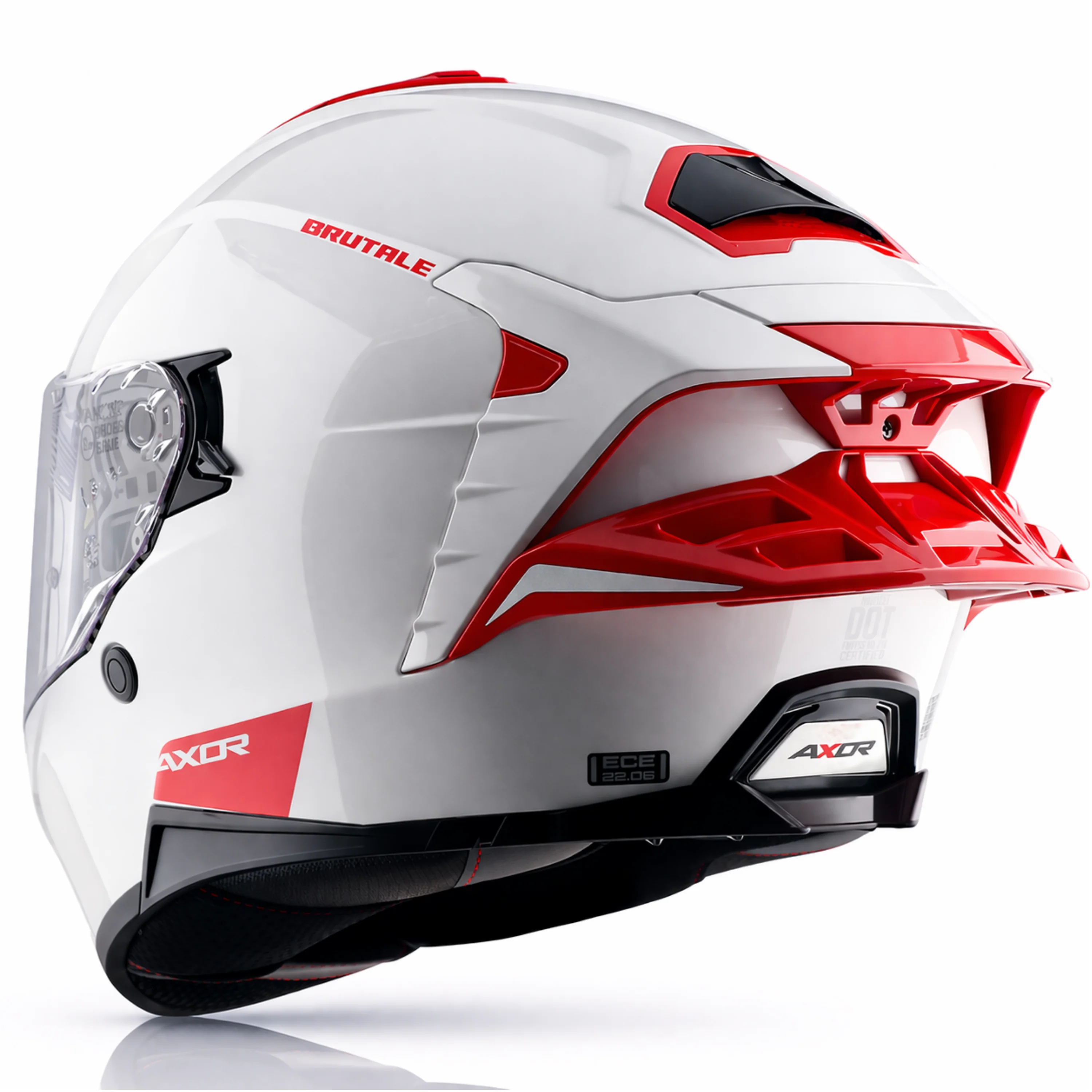 Brutale Corsa Dual Spoiler Helmet - Image 17