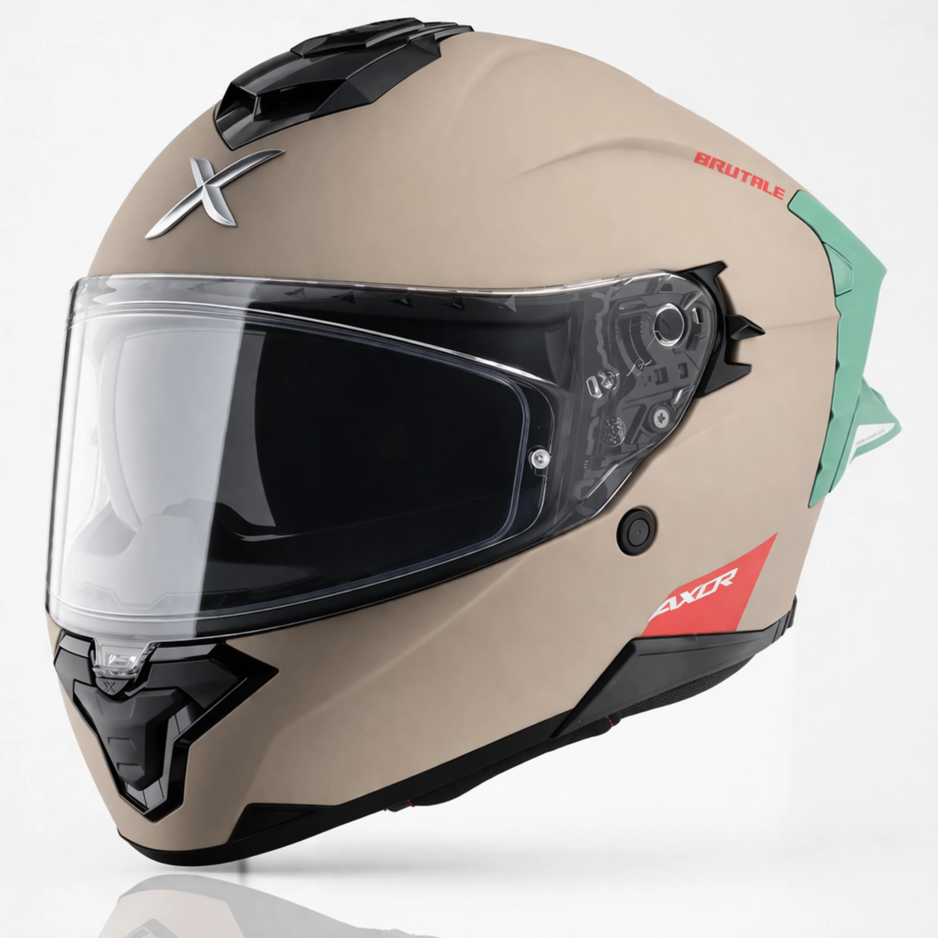 Brutale Corsa Dual Spoiler Helmet - Image 38