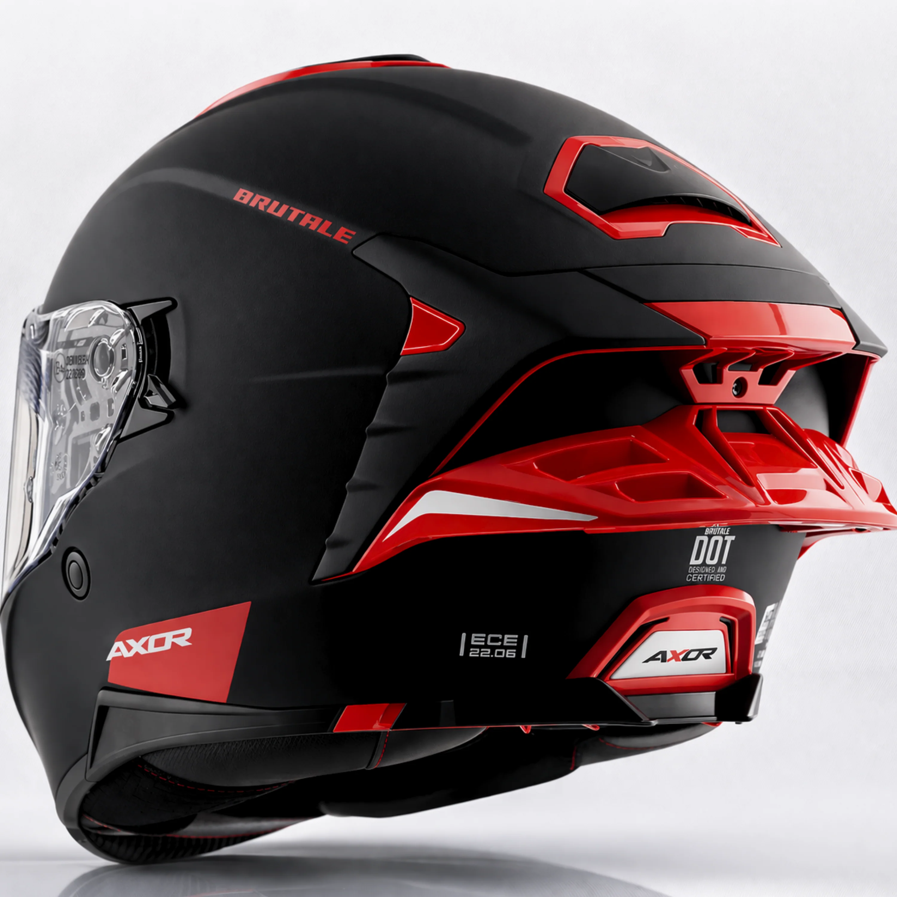 Brutale Corsa Dual Spoiler Helmet - Image 61