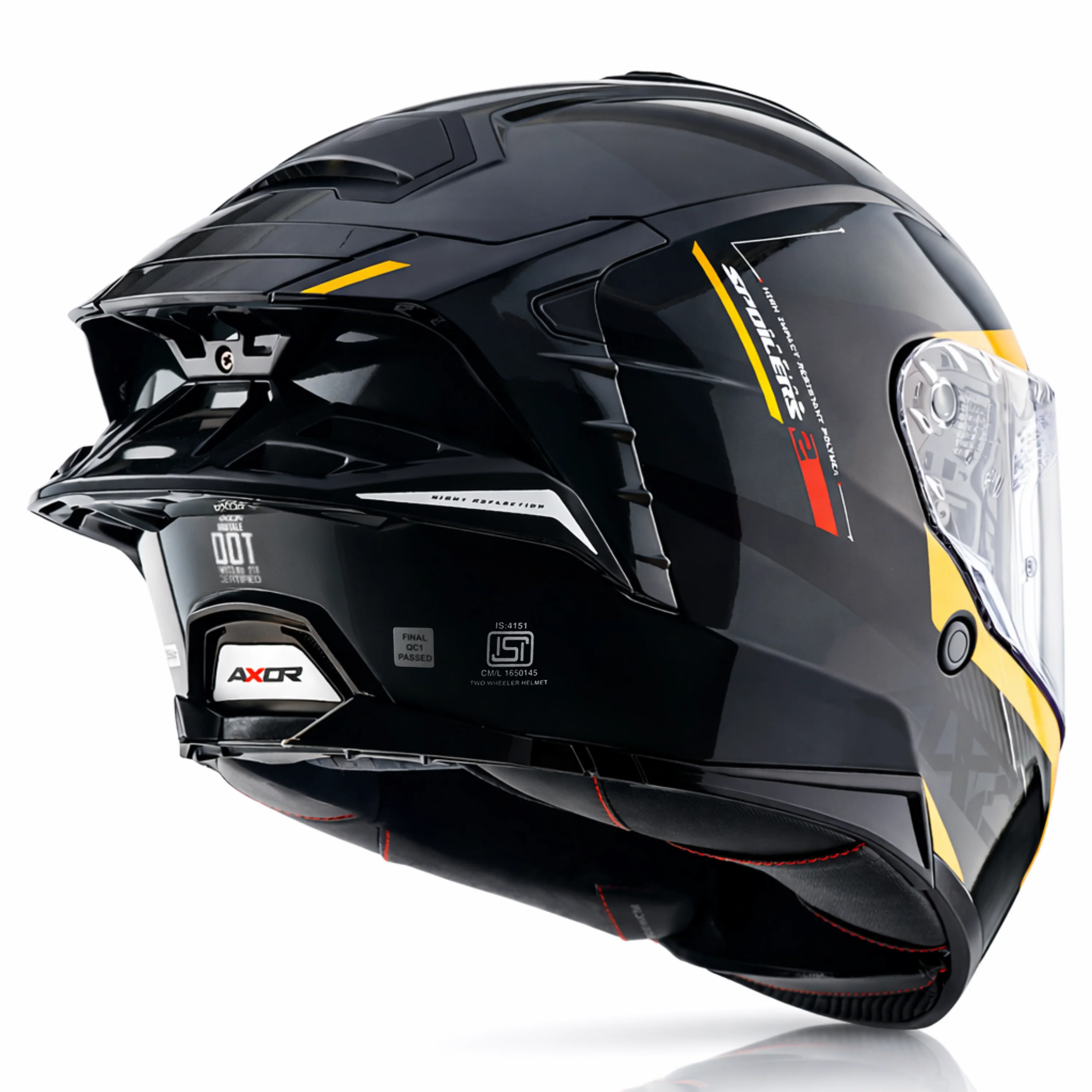 Brutale Kryptic Dual Spoiler Helmet - Image 15