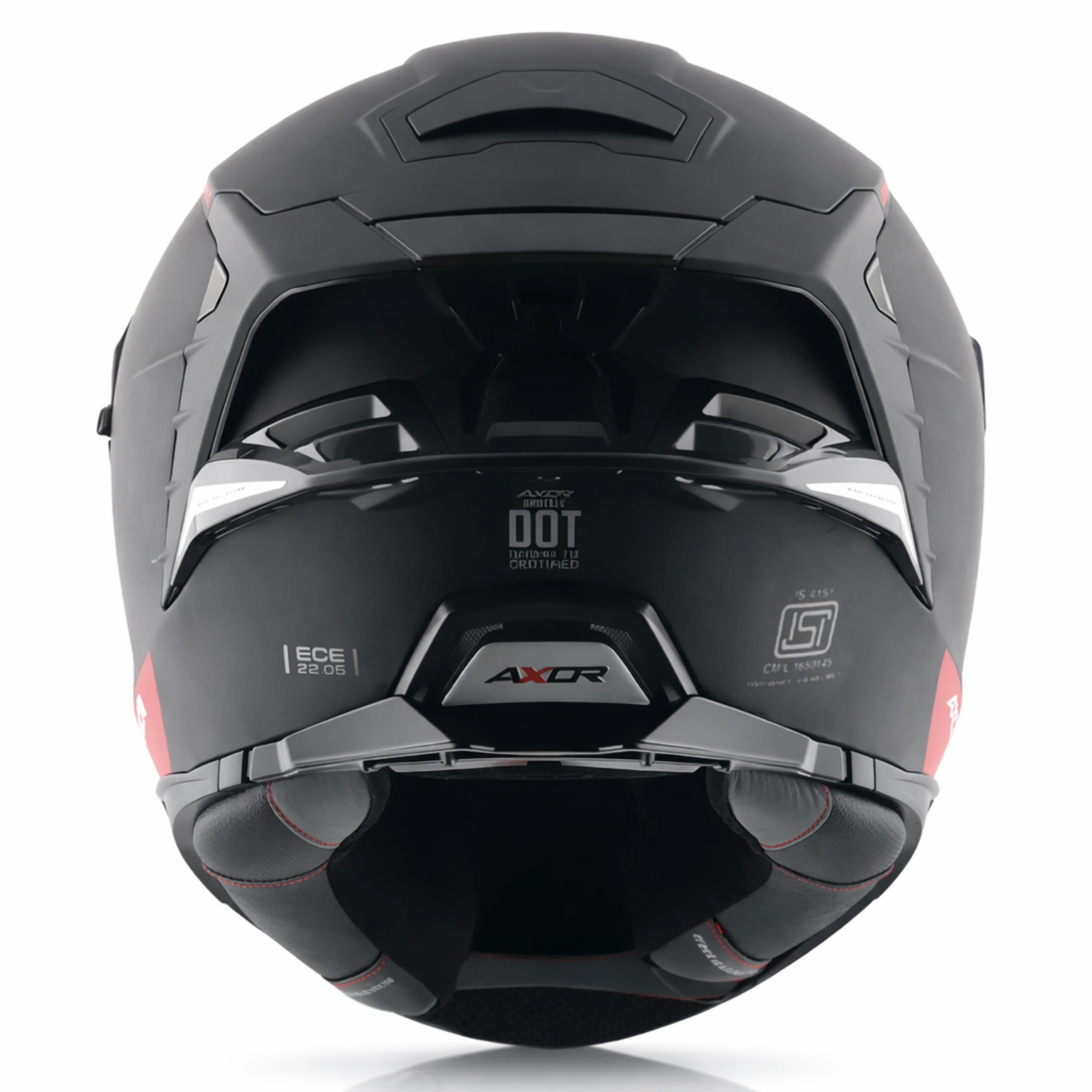Brutale Solid Colors Dual Spoiler Helmet - Image 17