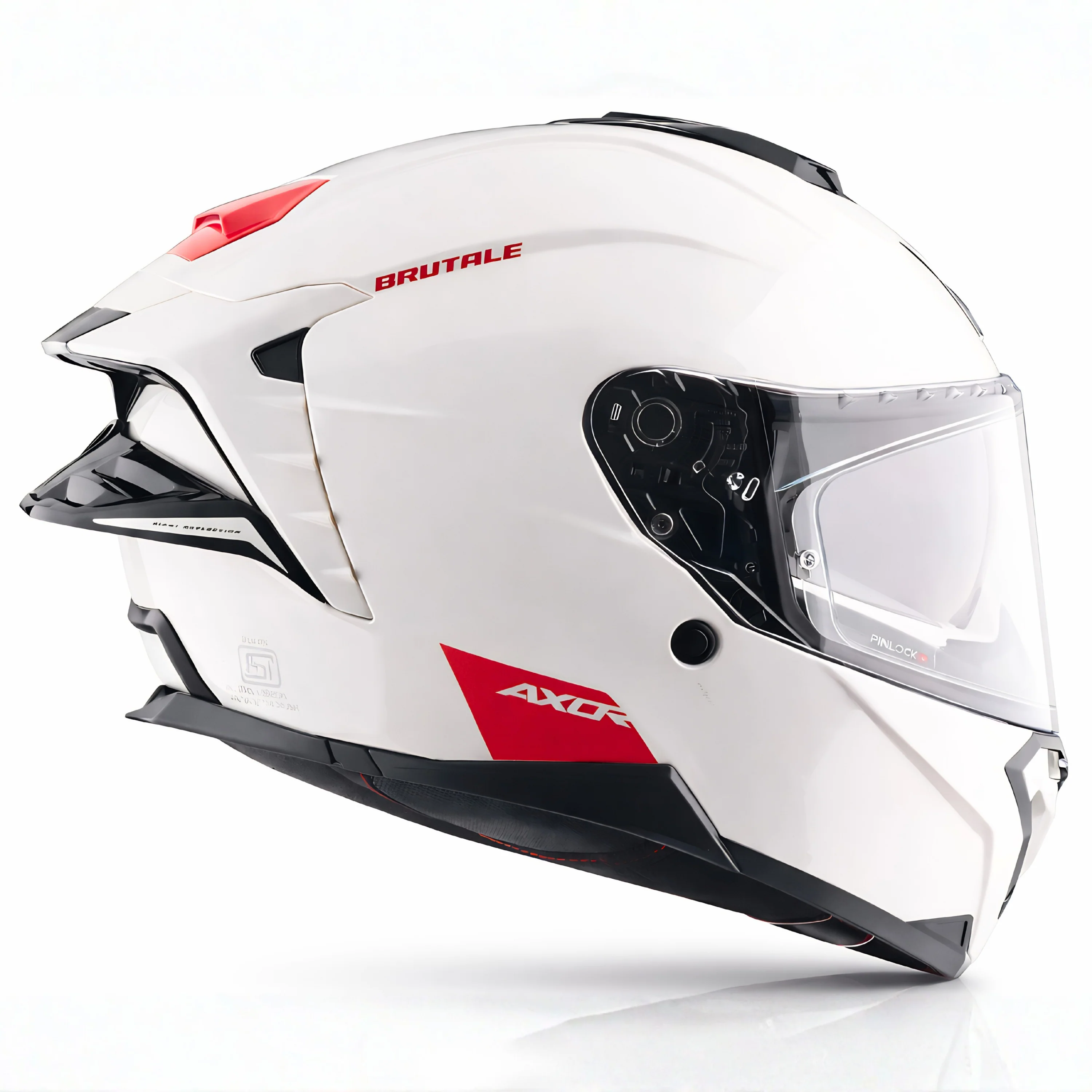Brutale Solid Colors Dual Spoiler Helmet - Image 23
