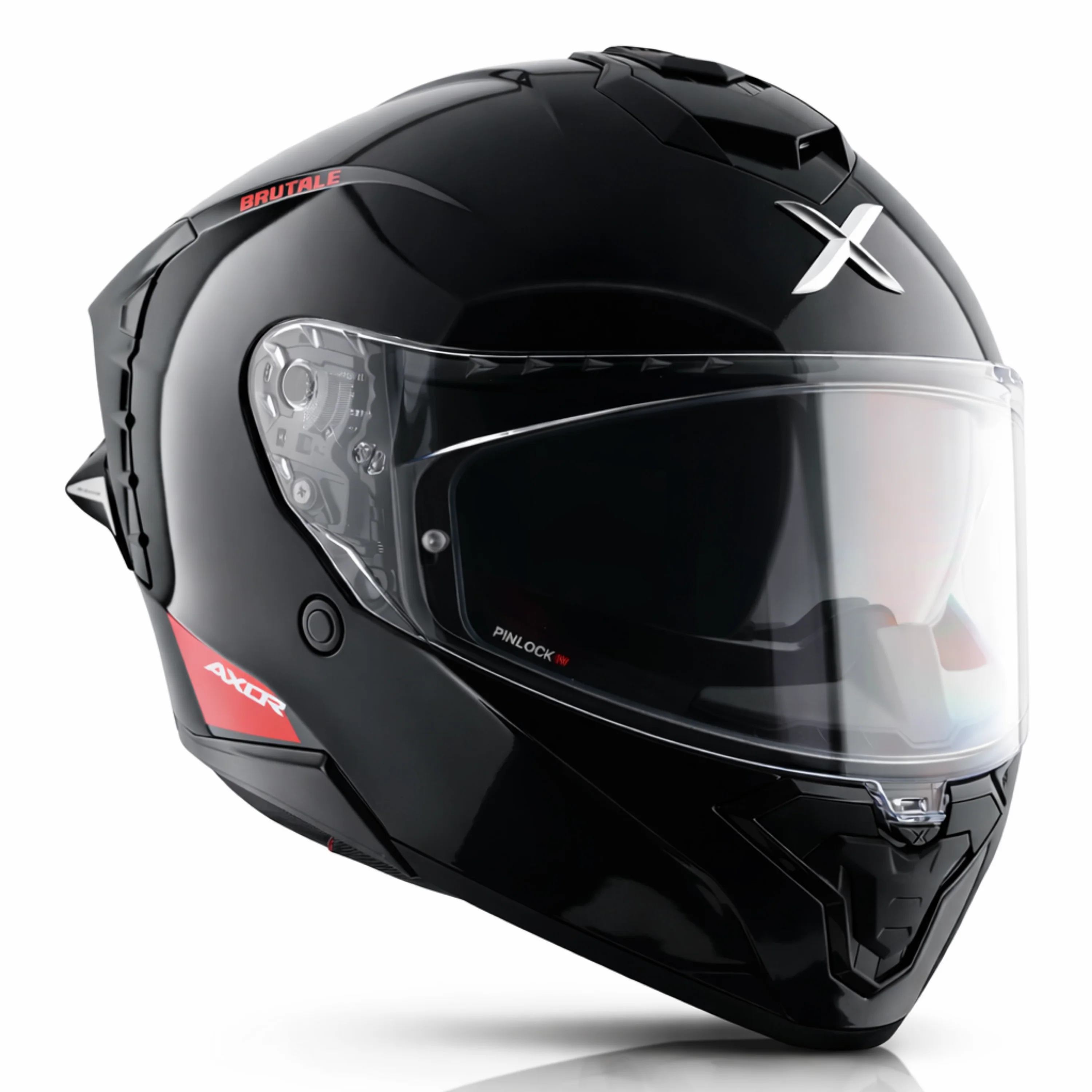 Brutale Solid Colors Dual Spoiler Helmet - Image 6