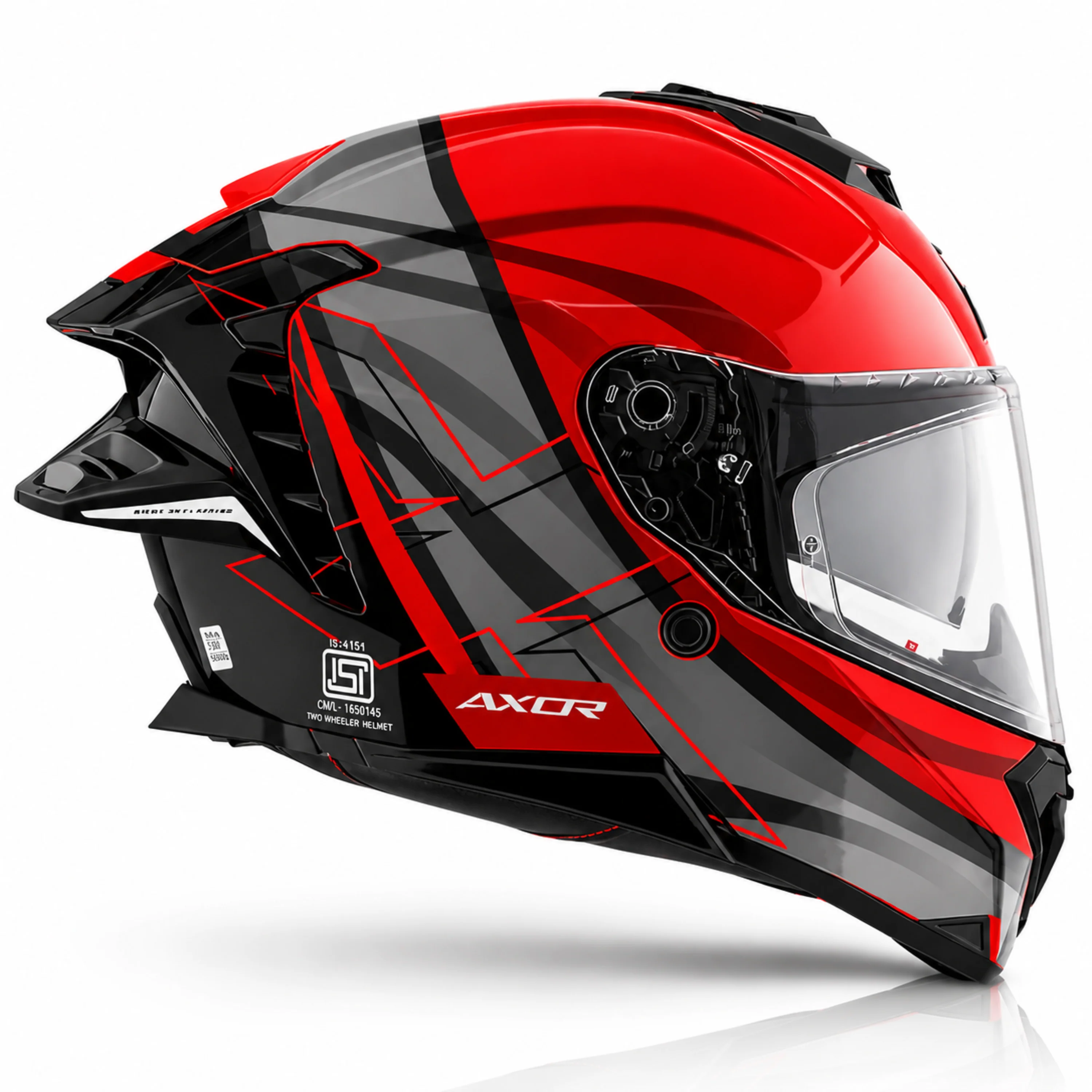 Brutale Surges Dual Spoiler Helmet - Image 5