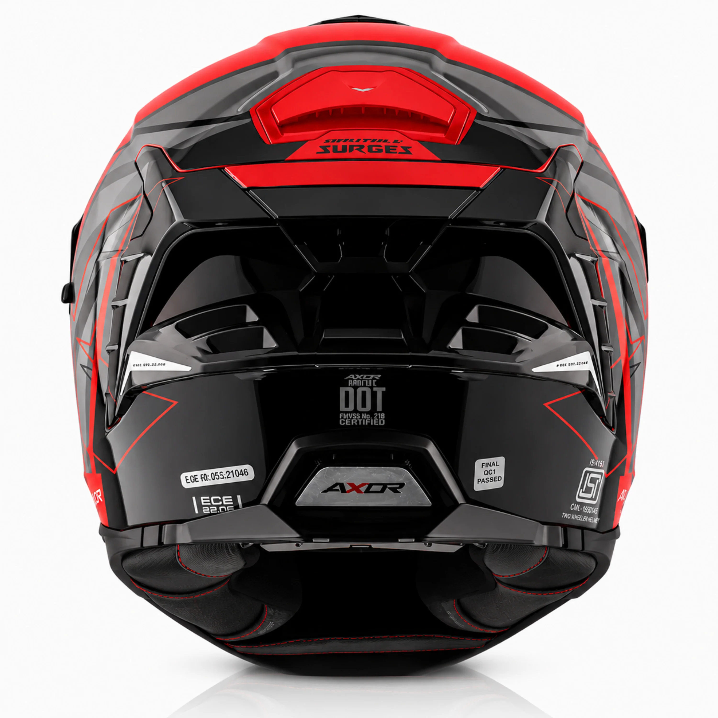 Brutale Surges Dual Spoiler Helmet - Image 7